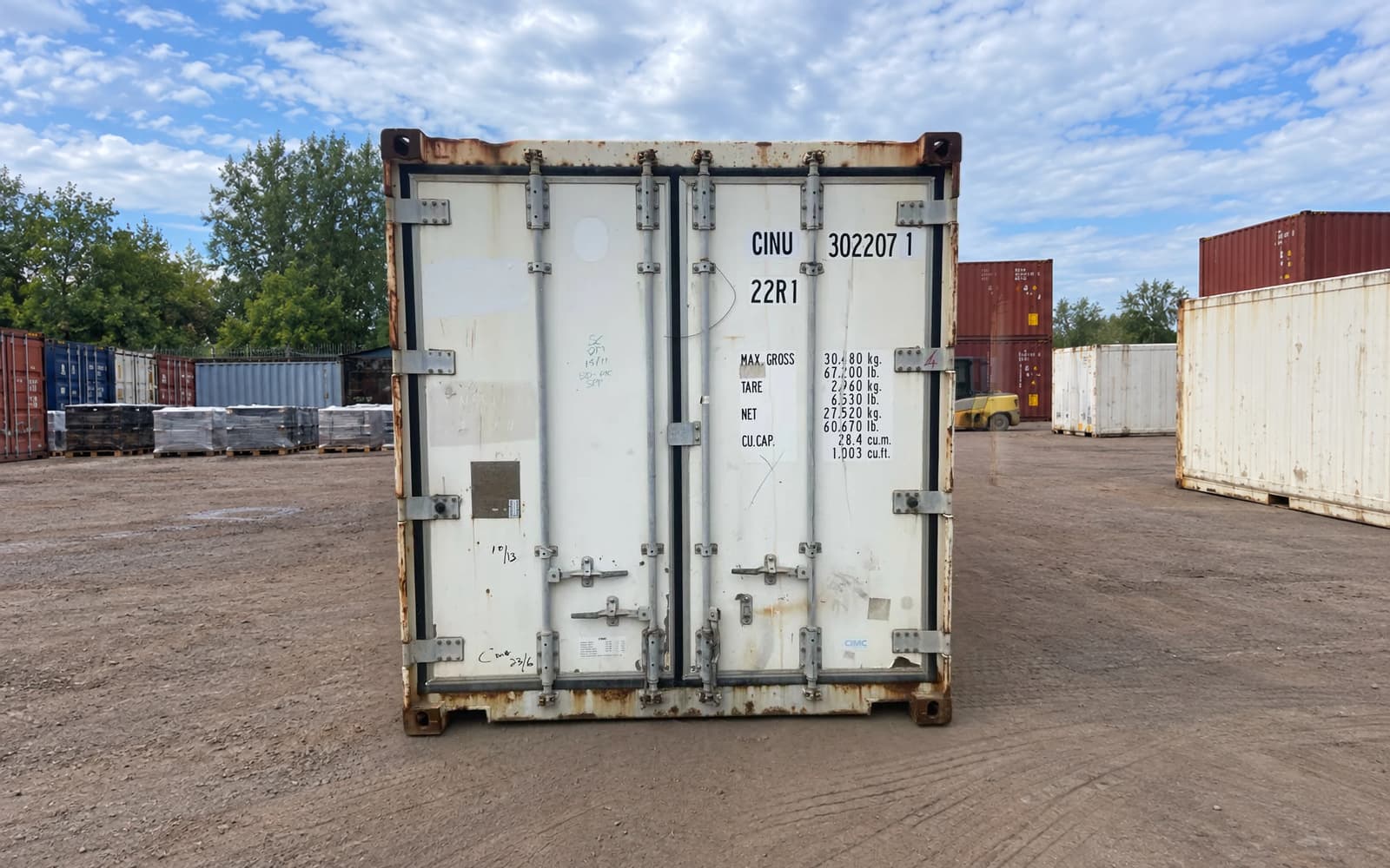 Рефконтейнер 20 футов CINU 302207-1, фото 1